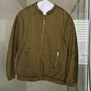 Sateen bomber - light puffer